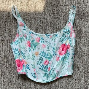 Princess Polly corset top (zip back) 🌺